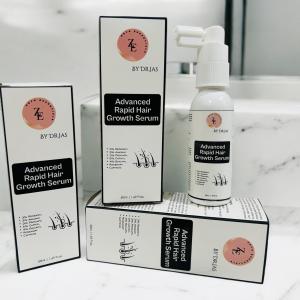ADVANCED RAPID HAIR GROWTH SERUM BY DR.JAS (02 Pack bundle)