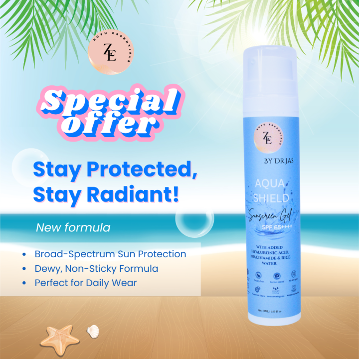 AQUA SHIELD WATER SUNSCREEN GEL SPF 65 PA++++ by DR.JAS