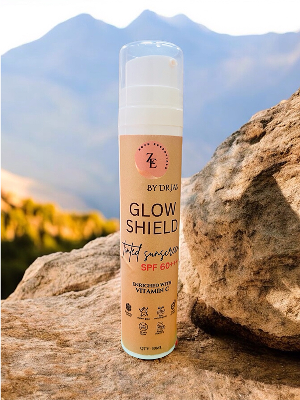 Glow Shield Tinted SunscreenProtect & Glow!